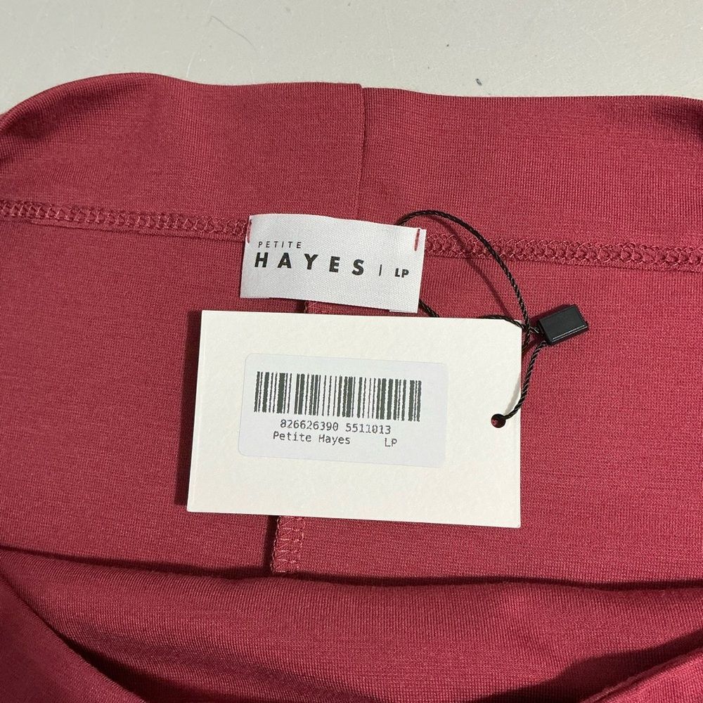 Hayes petite rust Casual Top NWT size LP - Picture 5 of 7